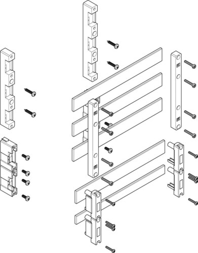 ABN Sammelschienen-Modul tief 1FB/3RE MTSC13745