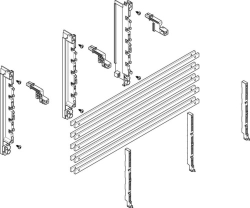 ABN Sammelschienen-Modul tief 2FB/2RE MTSC22535