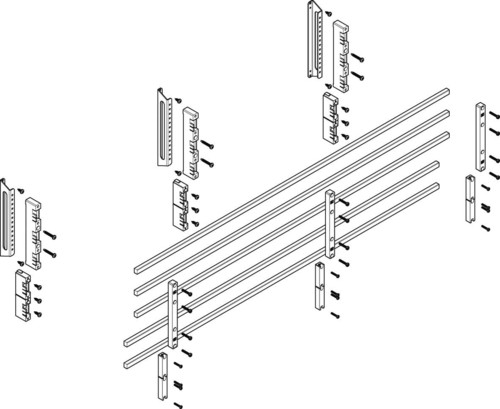 ABN Sammelschienen-Modul tief 4FB/3RE MTSC43635
