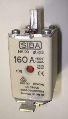 Siba NH-Sicherungseinsatz 224A NH3/2 gG 500V 2000513.224