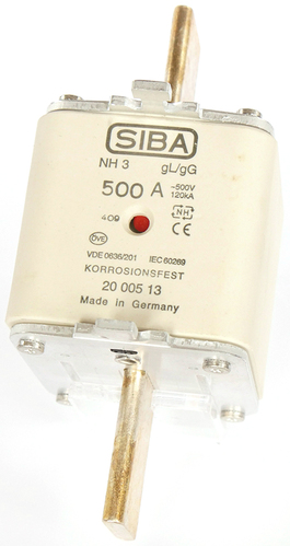 Siba NH-Sicherungseinsatz 300A NH3/2 gG 500V 2000513.300 Siba NH-Sicherungseinsatz 300A NH3/2 gG 500V 2000513.300