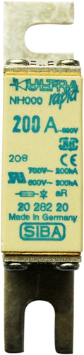Siba NH-Sicherungseinsatz 315A NH00 690/700V 2018920.315 Siba NH-Sicherungseinsatz 315A NH00 690/700V 2018920.315