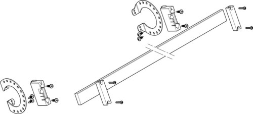 ABN Sammelschienen-Modul 3FB/1RE MXSC31361