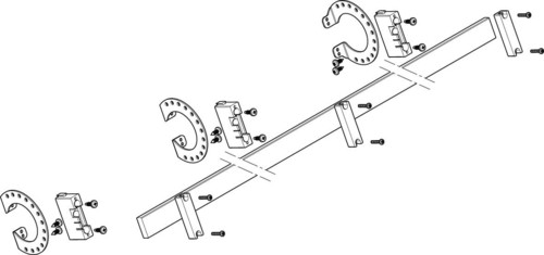 ABN Sammelschienen-Modul 4FB/1RE MXSC41361