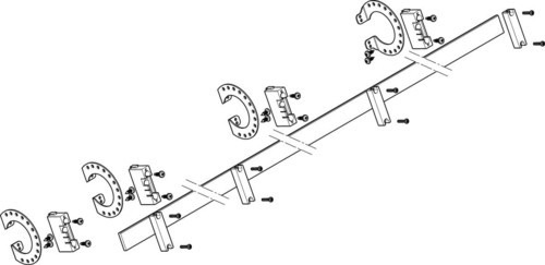 ABN Sammelschienen-Modul 5FB/1RE MXSC51341
