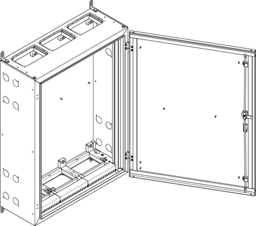ABN Wandgehäuse geerdet IP55 NT37E