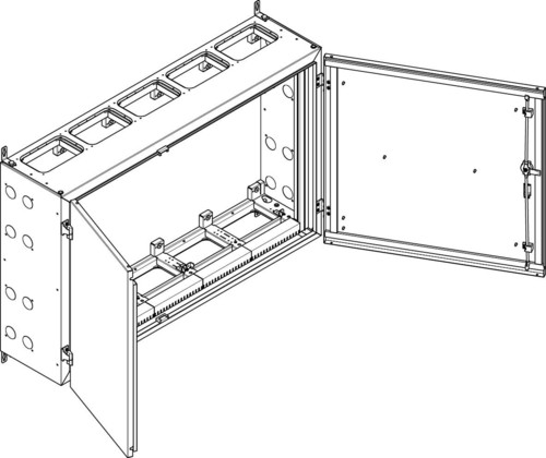 ABN Wandgehäuse geerdet IP55 NT55E
