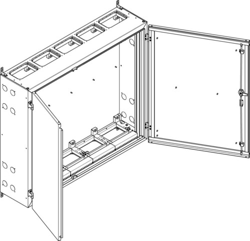 ABN Wandgehäuse geerdet IP55 NT57E