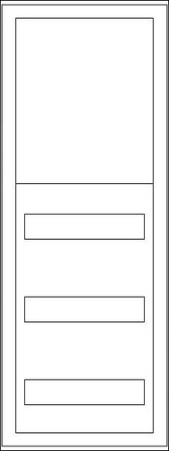 ABN Wandgehäuse IP54 SK2 schutzisol. SP15RK032