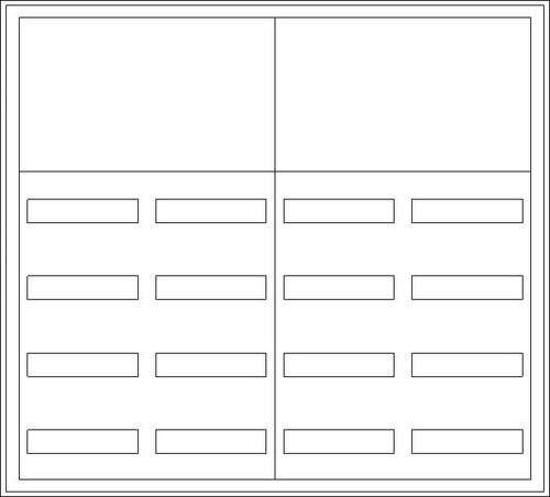 ABN Wandgehäuse IP54 SK2 schutzisol. SP46RK042
