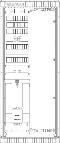 ABN Zähleranschlussschrank SAS APZ 5pol SZ130AL0402