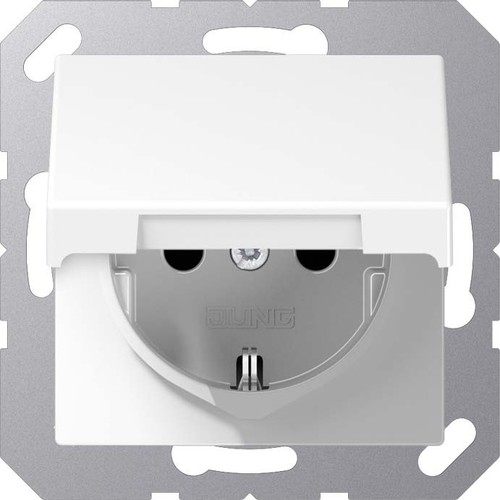 Jung SCHUKO Steckdose 16 A 250 V,alpinweiß A 1520 NKL WW