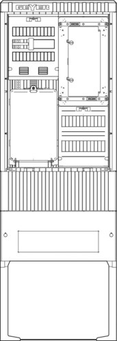 ABN Zähleranschlusssäule 1 ZP 5pol SZ175ZZ1504
