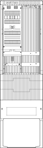 ABN Zähleranschlusssäule SAS APZ 5pol SZ205AL0500