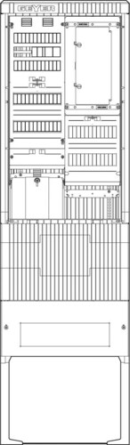 ABN Zähleranschlusssäule 1 ZP APZ 4pol SZ205ZA1403