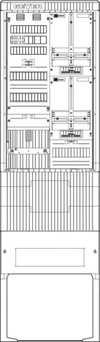 ABN Zähleranschlusssäule 1 ZP TSG APZ 4pol SZ205ZA1410
