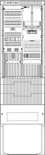 ABN Zähleranschlusssäule 1 ZP APZ 5pol SZ205ZA1500