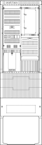ABN Zähleranschlusssäule 1 ZP APZ 5pol SZ205ZA1503