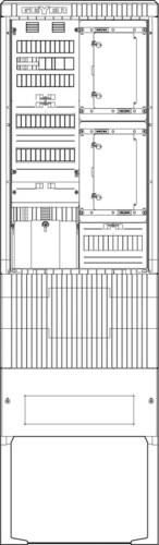 ABN Zähleranschlusssäule 1 ZP TSG APZ 5pol SZ205ZA1513