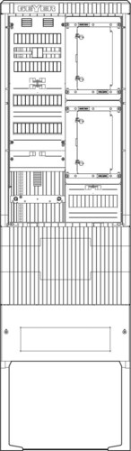 ABN Zähleranschlusssäule 2 ZP APZ 5pol SZ205ZA2501
