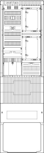 ABN Zähleranschlusssäule 2 ZP APZ 5pol SZ205ZA2503