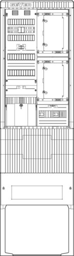 ABN Zähleranschlusssäule 2 ZP APZ 5pol SZ205ZA2506