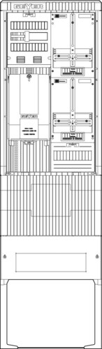 ABN Zähleranschlusssäule 1 ZP TSG 5pol SZ205ZZ1512