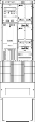 ABN Zähleranschlusssäule 2 ZP 4pol SZ205ZZ2402