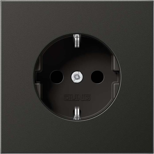 Jung SCHUKO Steckdose 16A 250V, anthrazit AL 1521 AN
