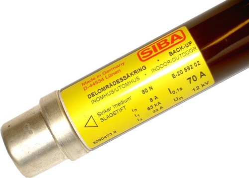Siba HH-Sicherungseinsatz 6,3A TB 6/12kV 3000413.6,3
