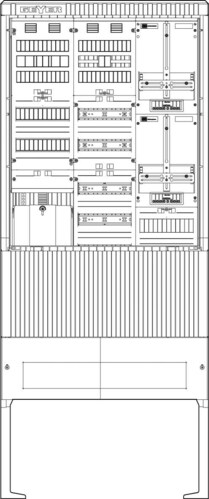 ABN Zähleranschlusssäule 2 ZPVert.5R APZ 5pol SZ207ZA2502R