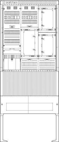 ABN Zähleranschlusssäule 3 ZP APZ 5pol SZ207ZA3503
