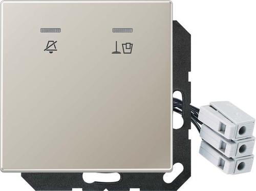 Jung Hotelabdeckung mit LED-Einheit 24 V ES CU KO5 M 24