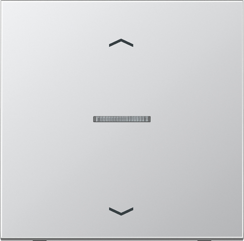 Jung eNet Funk-Steuertaste Standard 1-fach ch,alu FM AL 1700 P