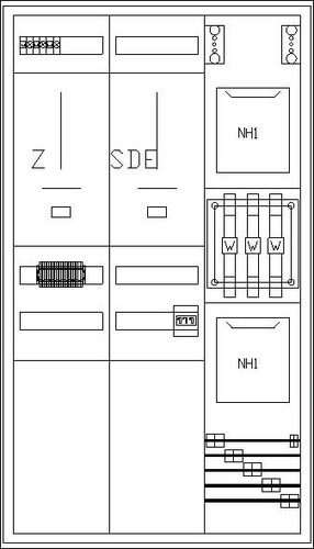 ABN Wandlermessschrankl 250A TAB MD Sachsen WMS39X5042N