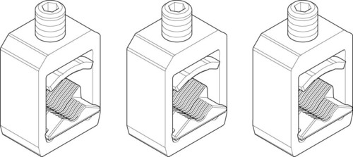 ABN Rahmenklemme NH1 XASRK12 (VE3)