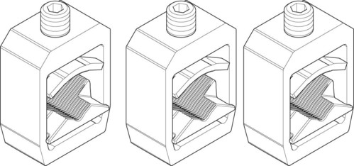 ABN Rahmenklemme NH2 XASRK22 (VE3)
