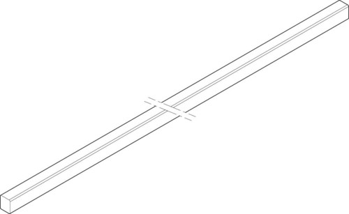 ABN Cu-Schiene 3RE 12x10x445mm XCUS113