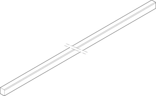 ABN Cu-Schiene 5RE 12x10x745mm XCUS115 ABN Cu-Schiene 5RE 12x10x745mm XCUS115