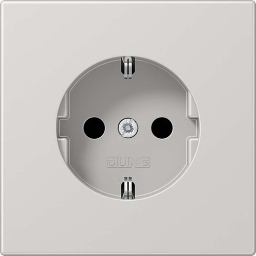 Jung SCHUKO Steckdose 16A 250V, lichtgrau LS 1521 LG
