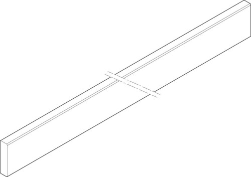 ABN Cu-Schiene 3FB 40x10x745mm XCUW143