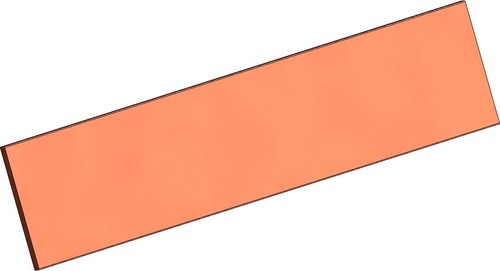 ABN Cu-Schiene 2FB 120x10x495mm XCUW192