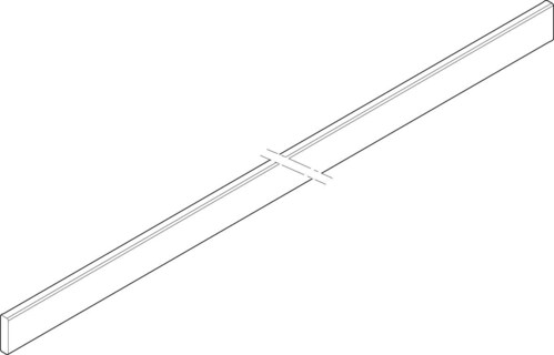 ABN Cu-Schiene 5FB 20x5x1245mm XCUW525