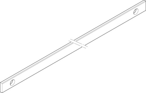 ABN Cu-Schiene 5FB 20x5x1335mm XCUW525B ABN Cu-Schiene 5FB 20x5x1335mm XCUW525B