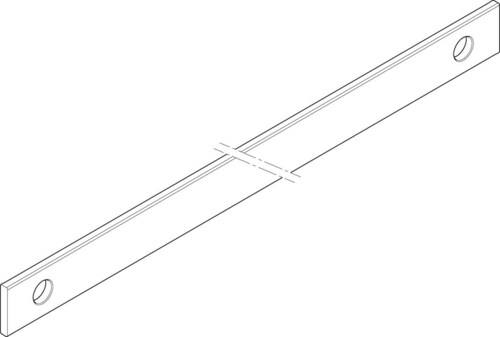 ABN Cu-Schiene 4FB 30x5x1085mm XCUW534B
