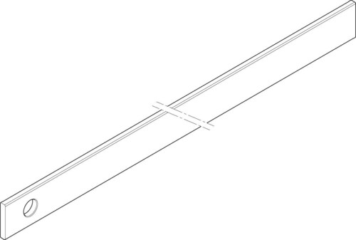 ABN Cu-Schiene 5FB 30x5x1290mm XCUW535E ABN Cu-Schiene 5FB 30x5x1290mm XCUW535E