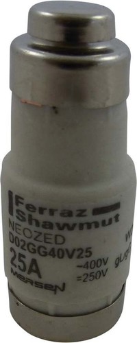 Mersen Sicherungseinsatz NEOZED D02 gG 25A/400V D02GG40V25