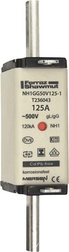 Mersen NH-Sicherungseinsatz SG Gr.1 gG 160A/500V KM NH1GG50V160-1