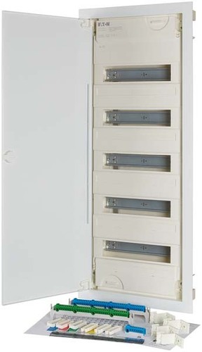 Eaton Unterputz-Kleinverteiler 5-reihig, 60TE KLV-60UPP-F
