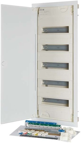 Eaton Unterputz-Kleinverteiler 5-reihig, 60TE KLV-60UPS-F